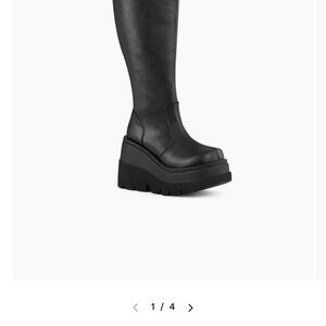 Demonia Black Platform Boots